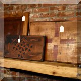 Y05. Antique game boards.